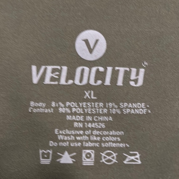 Velocity Tan Leggings - Picture 2 of 3